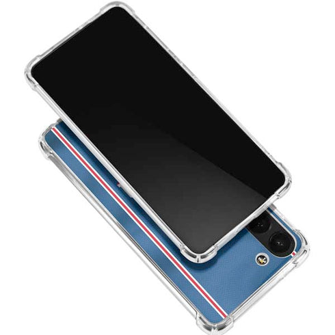 NBA Philadelphia 76ers Jersey Galaxy S24 FE Clear Case